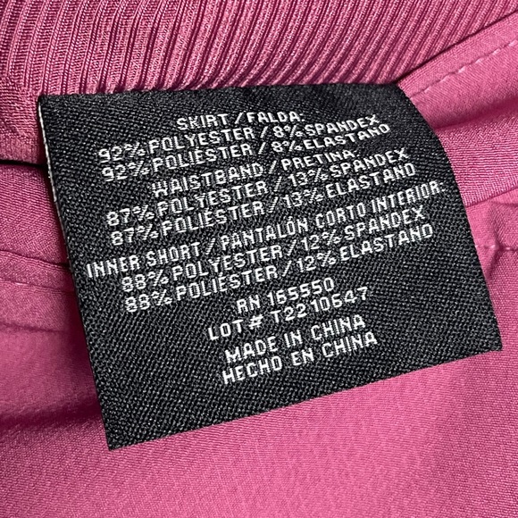 32 Degrees Cool Skort XL in Scarlet Oak - Picture 4 of 6